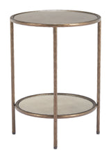 Anelli Bronze Side Table by Zuomod at Eve Furniture
