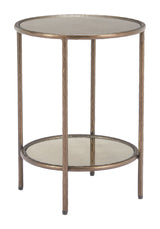 Anelli Bronze Side Table by Zuomod at Eve Furniture