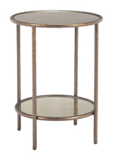 Anelli Bronze Side Table by Zuomod at Eve Furniture