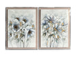 Anemone Blue/Green Wall Art by Crestview at Eve Furniture