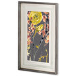 Anemone & Coral II by Jennifer Goldberger a Framed Art Print Matted under Glass by Mercana at Eve Furniture