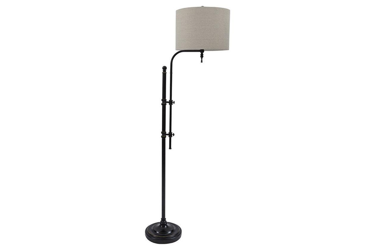 Anemoon Black Floor Lamp by Ashley at Eve Furniture