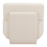 Anese Multigrain Beige Accent Chair by Zuomod at Eve Furniture