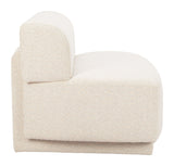 Anese Multigrain Beige Loveseat by Zuomod at Eve Furniture