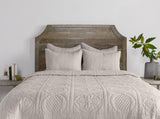 Anessa Taupe Quilt Collection by Classic Home at Eve Furniture