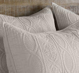 Anessa Taupe Quilt Collection by Classic Home at Eve Furniture