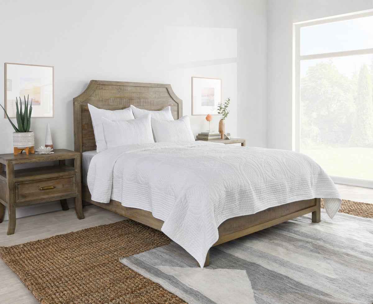 Anessa White Quilt Collection by Classic Home at Eve Furniture