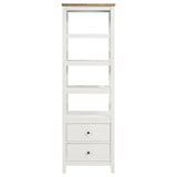 Angela Brown and White 3-piece Entertainment Center With 67" TV Stand by Coaster at Eve Furniture