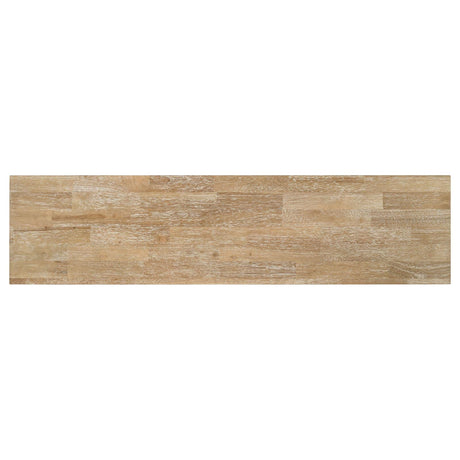 Angela Brown and White 2-door Wooden 67" TV Stand by Coaster at Eve Furniture