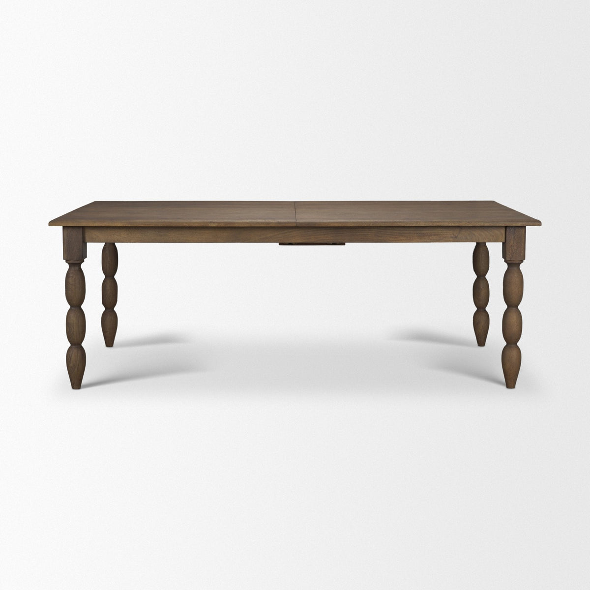 Angeline 96"L x 48"W Extendable Dining Table | Dark Brown Wood | Seats 8-10 by Mercana at Eve Furniture