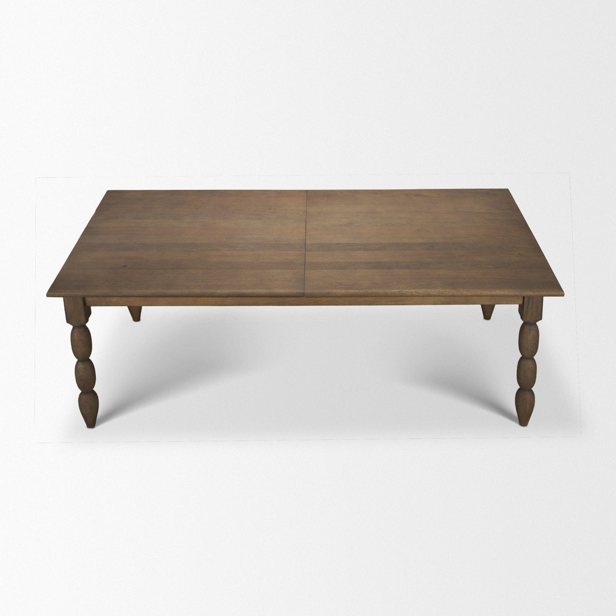 Angeline 96"L x 48"W Extendable Dining Table | Dark Brown Wood | Seats 8-10 by Mercana at Eve Furniture