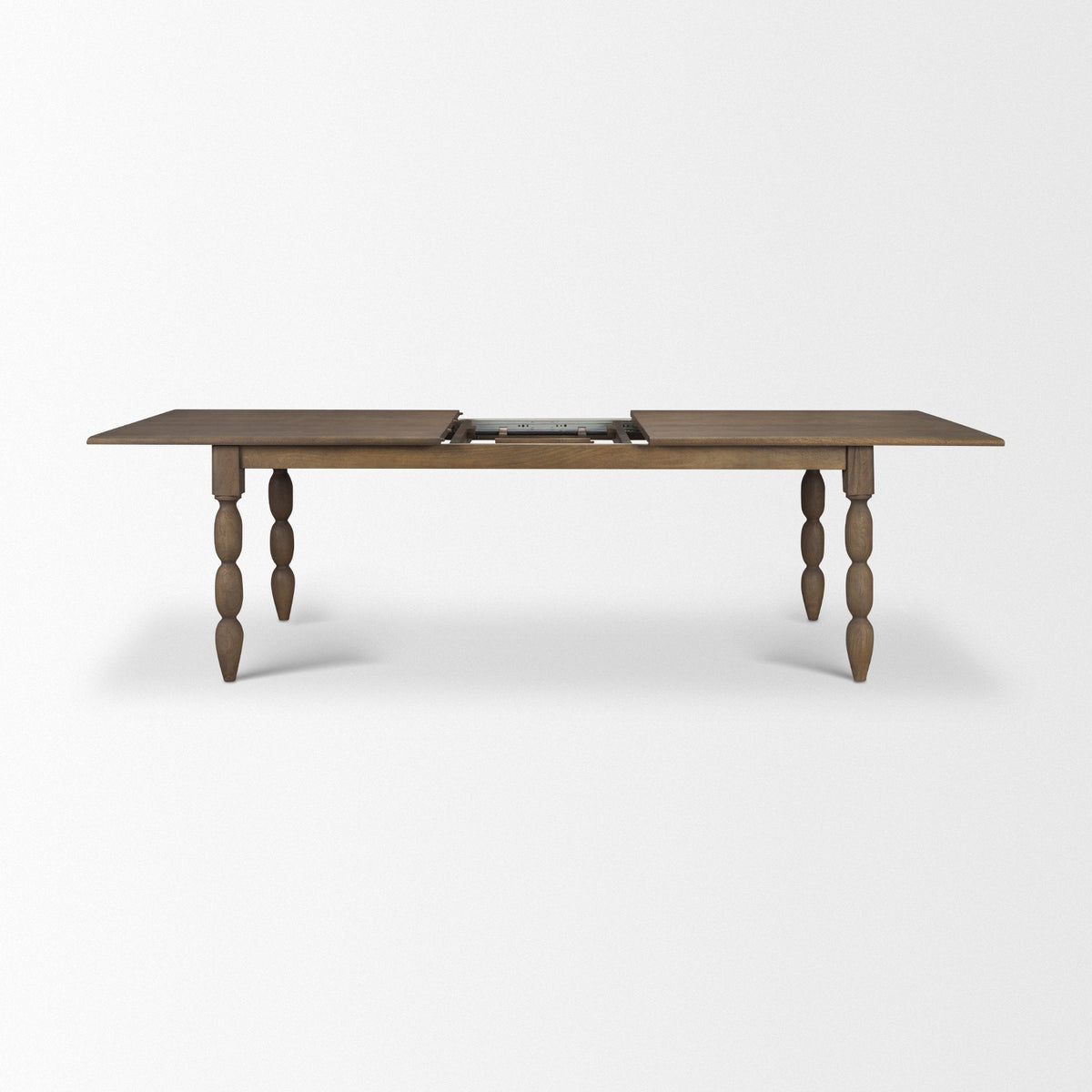 Angeline 96"L x 48"W Extendable Dining Table | Dark Brown Wood | Seats 8-10 by Mercana at Eve Furniture