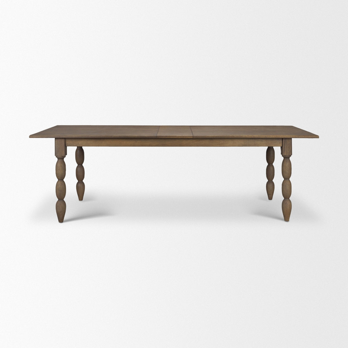 Angeline 96"L x 48"W Extendable Dining Table | Dark Brown Wood | Seats 8-10 by Mercana at Eve Furniture
