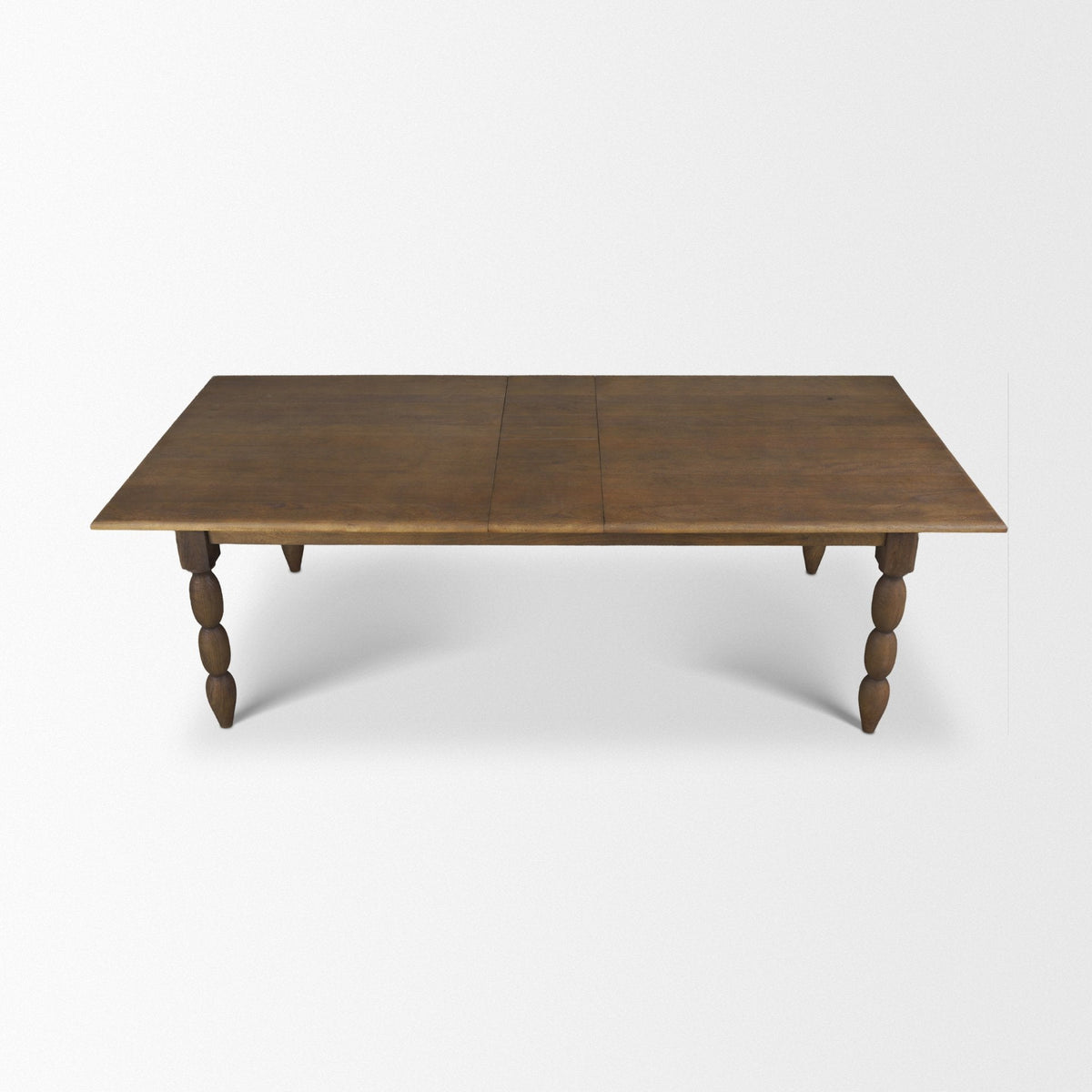 Angeline 96"L x 48"W Extendable Dining Table | Dark Brown Wood | Seats 8-10 by Mercana at Eve Furniture