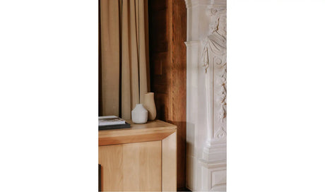 Angle Large Oak Sideboard by Moe's Home at Eve Furniture