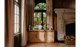 Angle Large Oak Sideboard by Moe's Home at Eve Furniture
