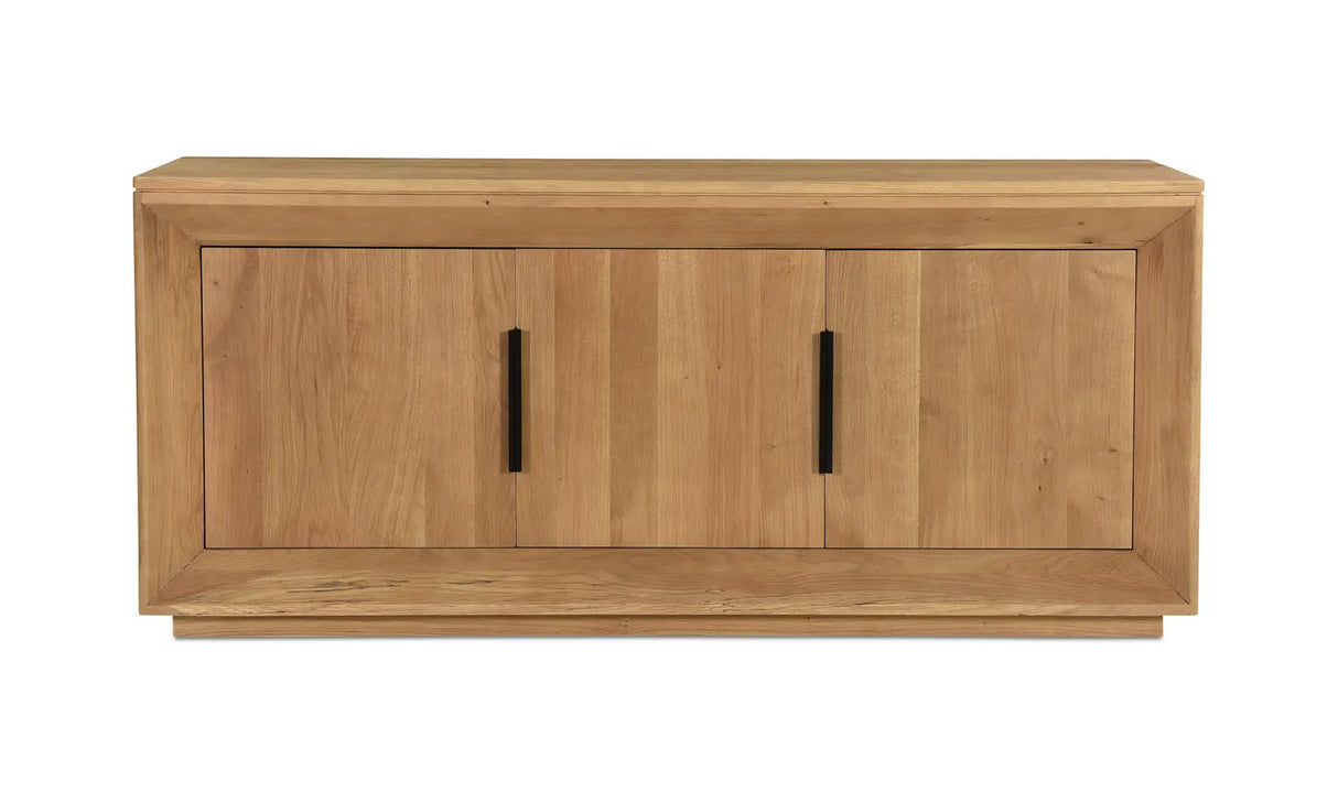Angle Large Oak Sideboard by Moe's Home at Eve Furniture