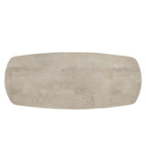 Angus Distressed Gray/Weathered Chalk Desk by Classic Home at Eve Furniture