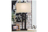 Aniela Bronze Finish Table Lamp by Ashley at Eve Furniture