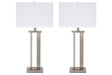 Aniela Silver Finish Table Lamp by Ashley at Eve Furniture