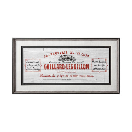 Animal Bill of Sales I Gray Wood Mercana Studio Hand Embellished Framed Art Print Matted under Glass by Mercana at Eve Furniture