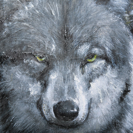 Animal Portrait II by Mercana Studio a Hand Embellished Textured Canvas by Mercana at Eve Furniture