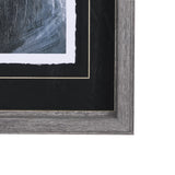 Animal Portrait II (Wolf) by Mercana Studio Hand Embellished Framed Art Print Matted under Glass by Mercana at Eve Furniture