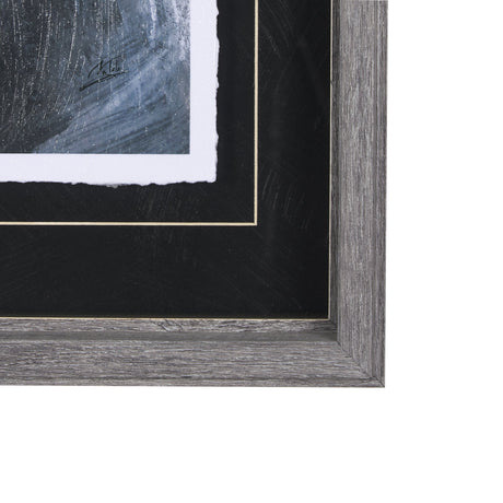 Animal Portrait III (Bear) by Mercana Studio Hand Embellished Framed Art Print Matted under Glass by Mercana at Eve Furniture