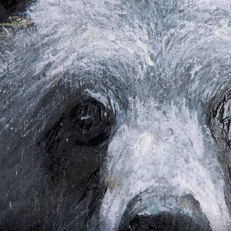 Animal Portrait III by Mercana Studio a Hand Embellished Textured Canvas by Mercana at Eve Furniture