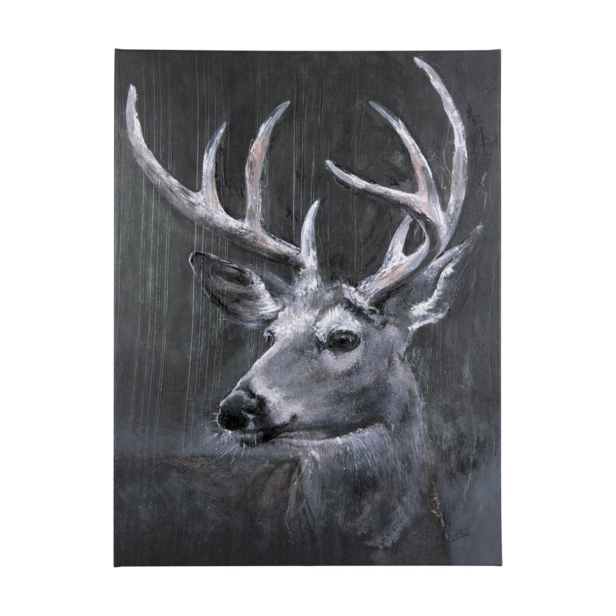 Animal Portrait IV by Mercana Studio a Hand Embellished Textured Canvas by Mercana at Eve Furniture