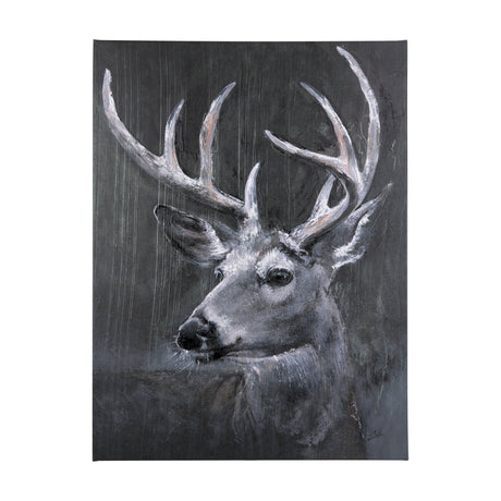 Animal Portrait IV by Mercana Studio a Hand Embellished Textured Canvas by Mercana at Eve Furniture