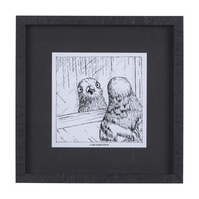 Animal Talk I by Mercana Studio a Framed Art Print Matted under Glass by Mercana at Eve Furniture