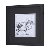 Animal Talk II by Mercana Studio a Framed Art Print Matted under Glass by Mercana at Eve Furniture