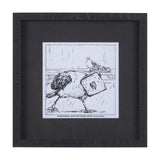 Animal Talk II by Mercana Studio a Framed Art Print Matted under Glass by Mercana at Eve Furniture