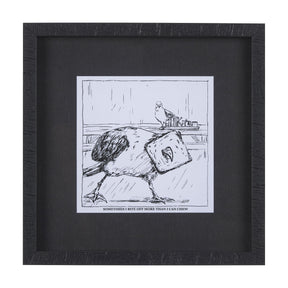 Animal Talk II by Mercana Studio a Framed Art Print Matted under Glass by Mercana at Eve Furniture