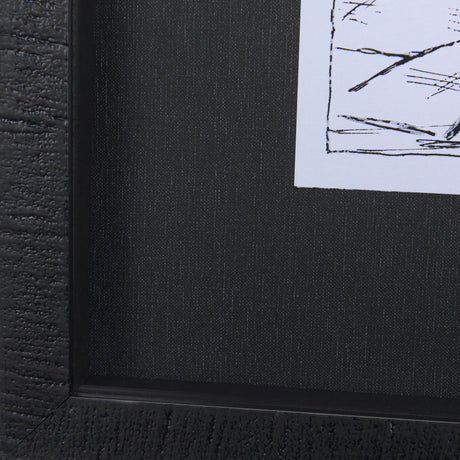 Animal Talk III by Mercana Studio a Framed Art Print Matted under Glass by Mercana at Eve Furniture