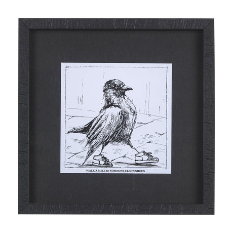 Animal Talk III by Mercana Studio a Framed Art Print Matted under Glass by Mercana at Eve Furniture