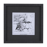 Animal Talk IV by Mercana Studio a Framed Art Print Matted under Glass by Mercana at Eve Furniture