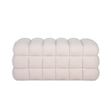 Anita 39" Faux Shearling Storage Bench With Reversible Tray Top by TOV Furniture at Eve Furniture