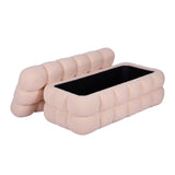 Anita 39" Faux Shearling Storage Bench With Reversible Tray Top by TOV Furniture at Eve Furniture