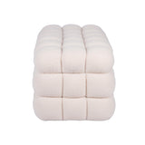 Anita 39" Faux Shearling Storage Bench With Reversible Tray Top by TOV Furniture at Eve Furniture