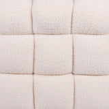 Anita 39" Faux Shearling Storage Bench With Reversible Tray Top by TOV Furniture at Eve Furniture