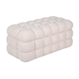 Anita 39" Faux Shearling Storage Bench With Reversible Tray Top by TOV Furniture at Eve Furniture