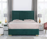 Anita Green King Platform Bed by New Era Innovations at Eve Furniture