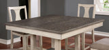 Ann Antique White/Gray 5-Piece Counter Ht. Table Set by Furniture of America at Eve Furniture