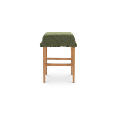 Anna Green/Walnut Counter Stool by MOES at Eve Furniture