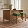 Anna Green/Walnut Counter Stool by MOES at Eve Furniture
