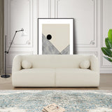 Anna Ivory Boucle Sofa by Ashcroft Imports at Eve Furniture