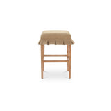 Anna Light Brown/Walnut Counter Stool by Moe's Home at Eve Furniture