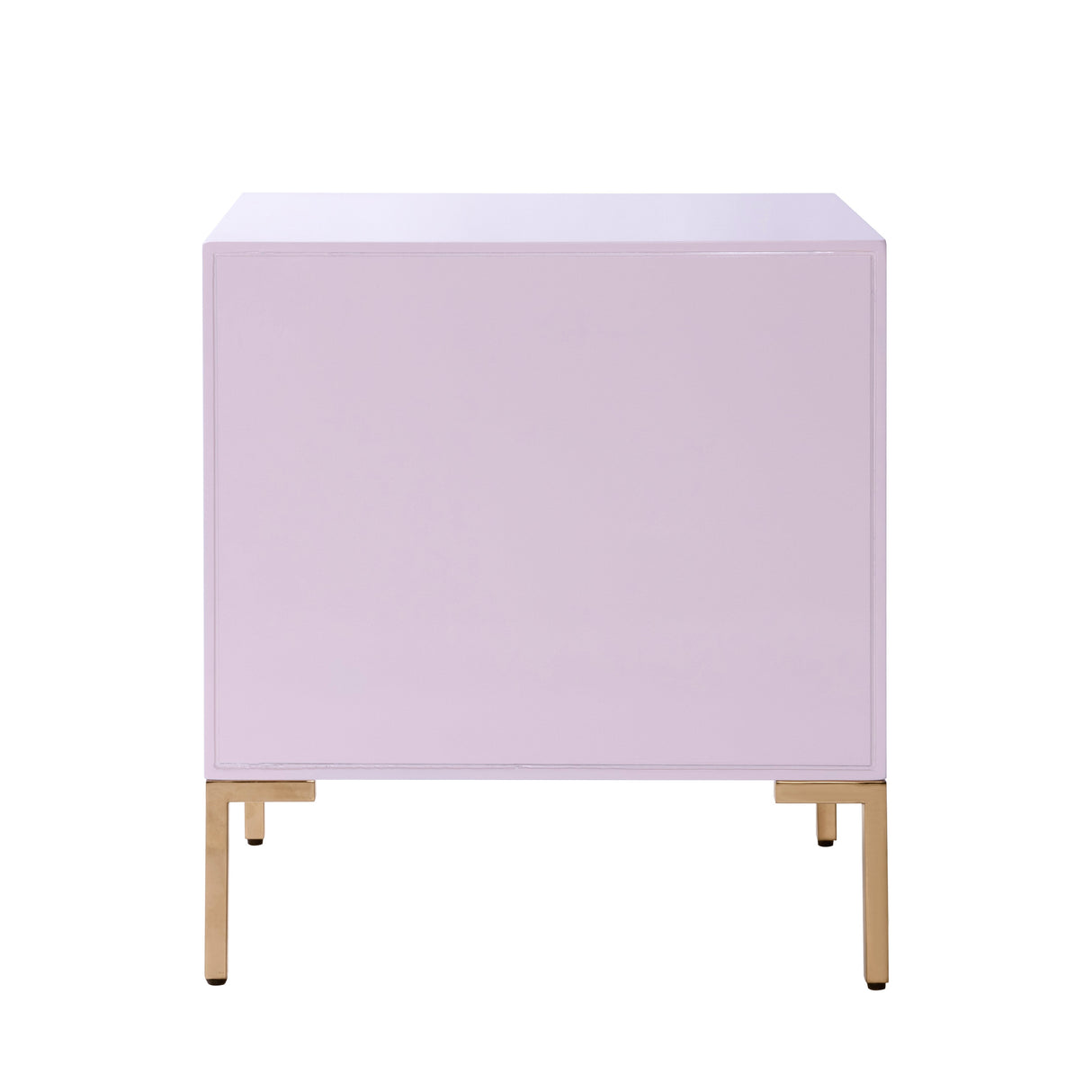 Anna Pink Lacquer Side Table by TOV Furniture at Eve Furniture